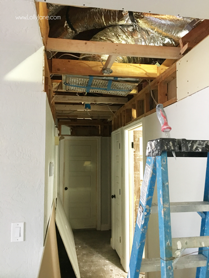 We Raised Our 7 Drop Ceiling Such A, How To Raise A Basement Drop Ceiling