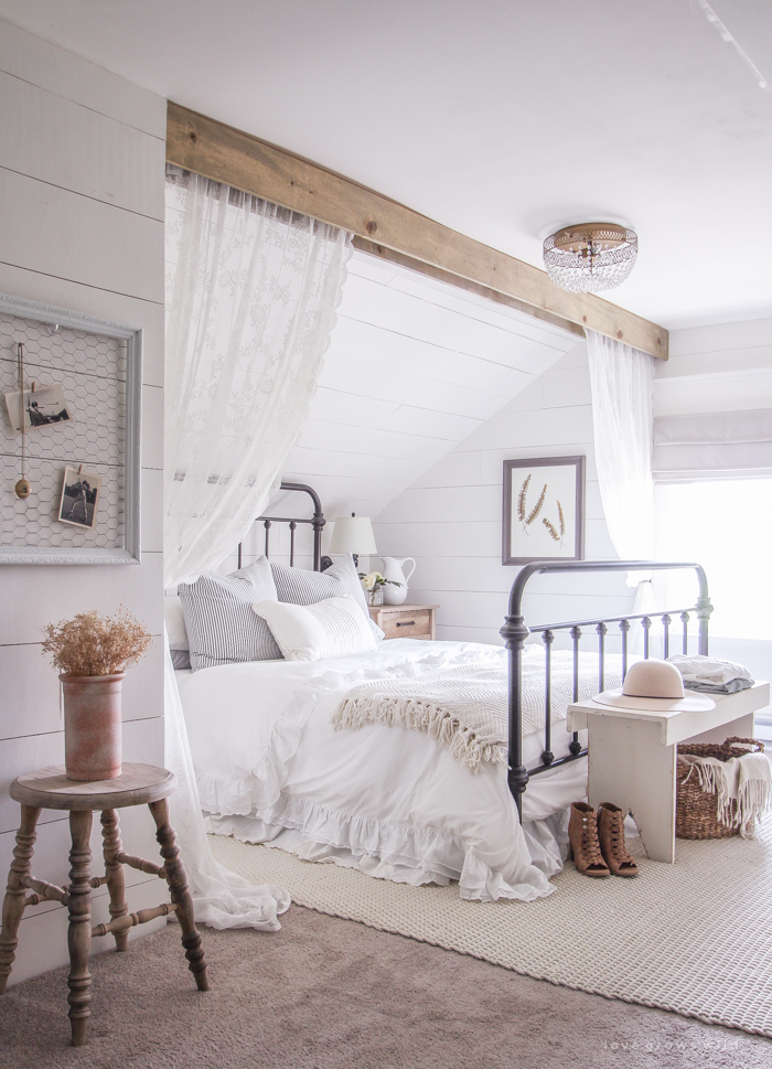 11 stunning farmhouse master bedrooms Lolly Jane