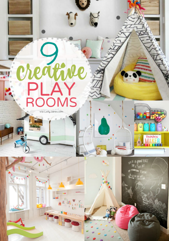 Creative & Fun Kids Playroom Ideas