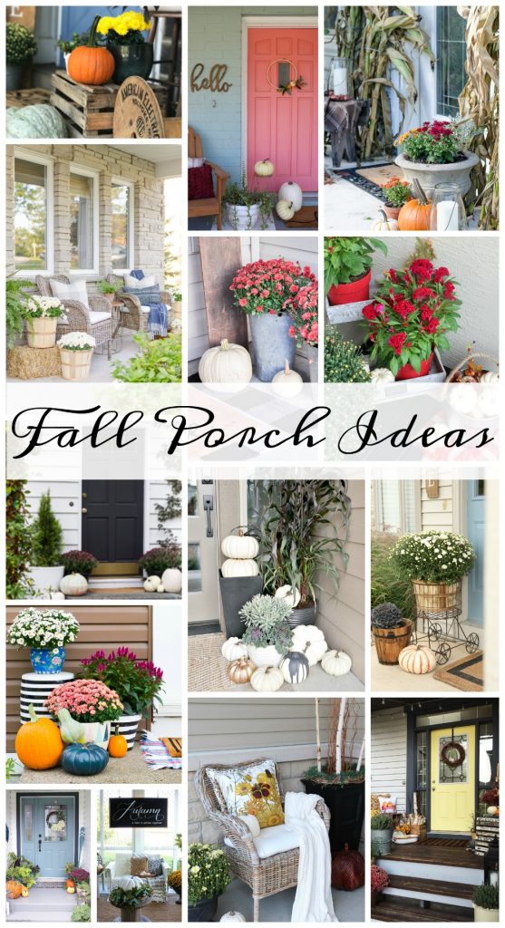 CLICK to see 13 beautiful and easy fall porch ideas to get your house ready for fall!