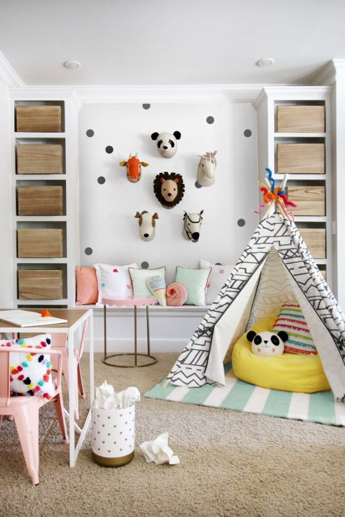 Minimalist Kids Playroom Themes for Modern Garage