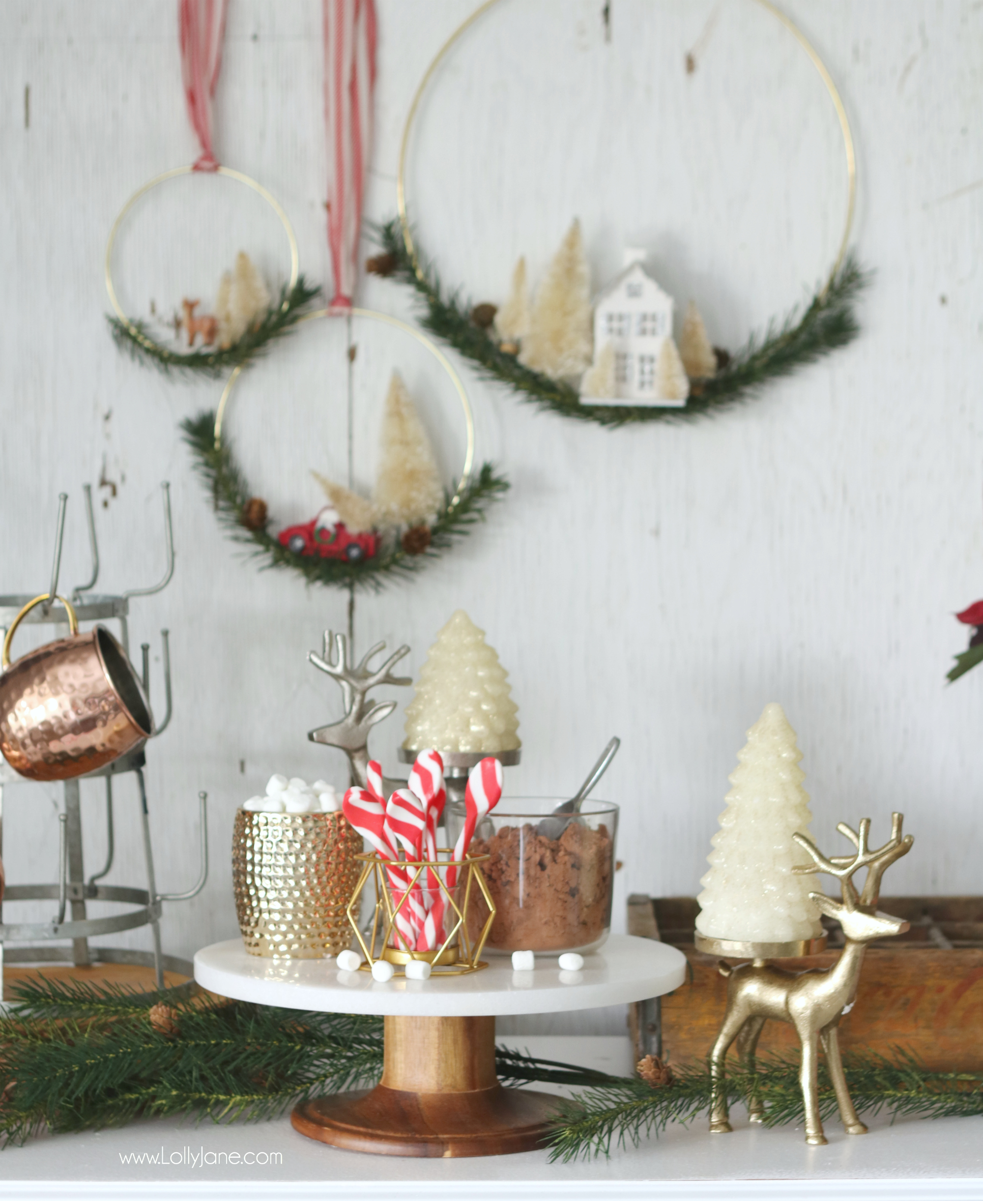 Hot Chocolate Bar Decor Ideas and Toppings - Rocky Hedge Farm