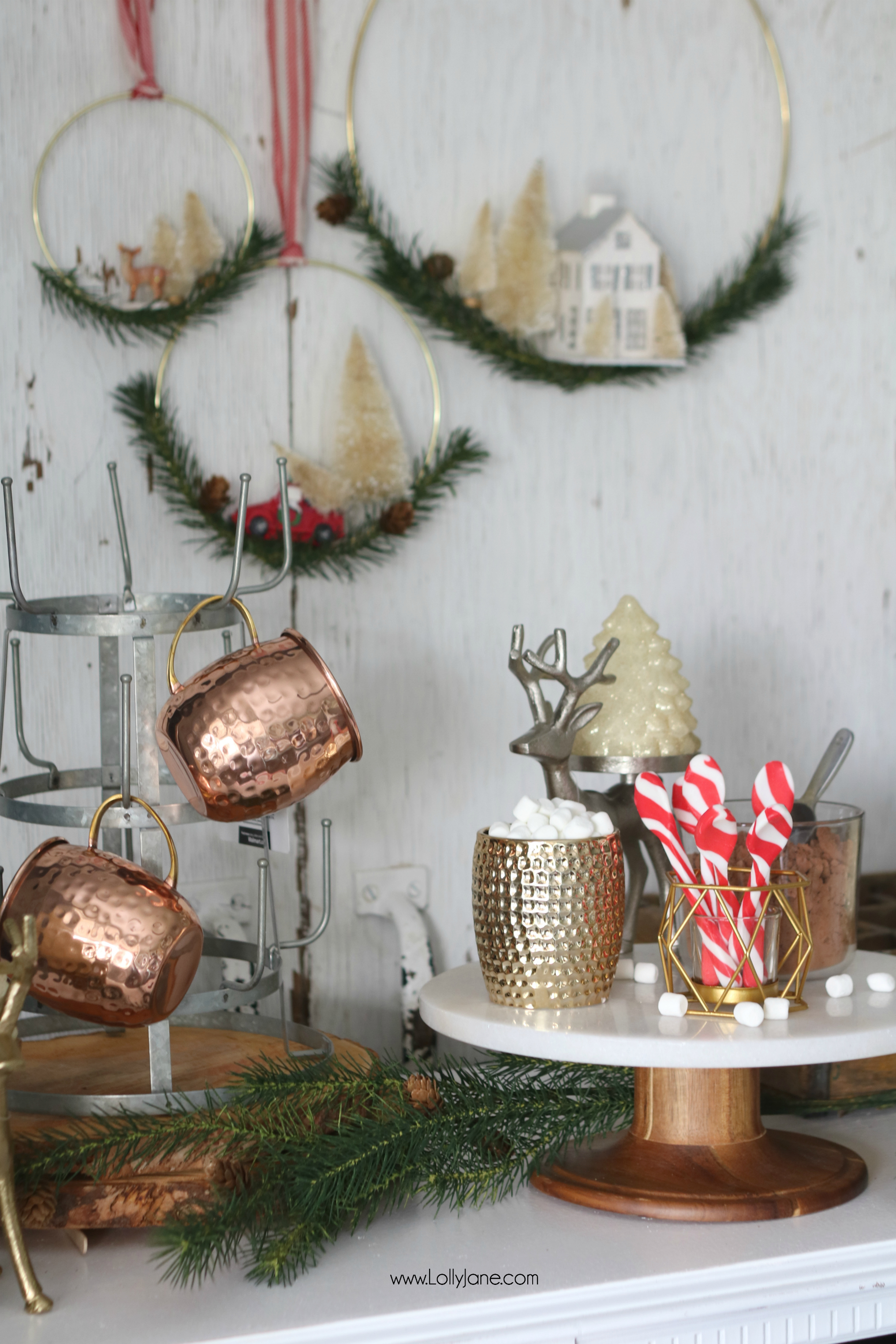 Cute Ways To Decorate Hot Chocolate Station  Christmas hot chocolate  station, Hot beverage station, Hot chocolate