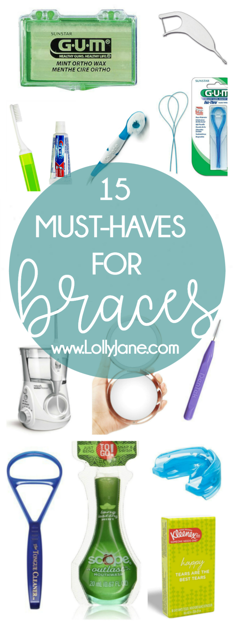 15 must-haves for braces!! Check out our essentials for new braces users! We have adult braces and love this collection of must-have items for braces, it's the best braces survival guide out there!