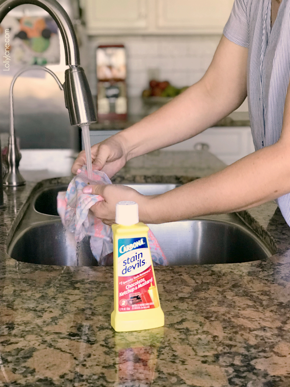 Amazing stain remover-- get out gross old stains and make old things look new again!