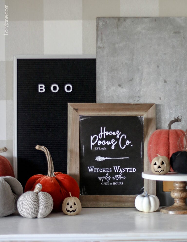 halloween hocus pocus printable art