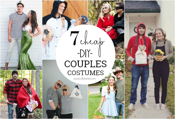 simple couples costumes