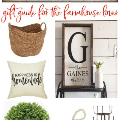 Gift Ideas for the Farmhouse Obsessed