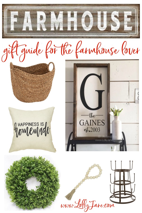 Gift Ideas for the Farmhouse Obsessed