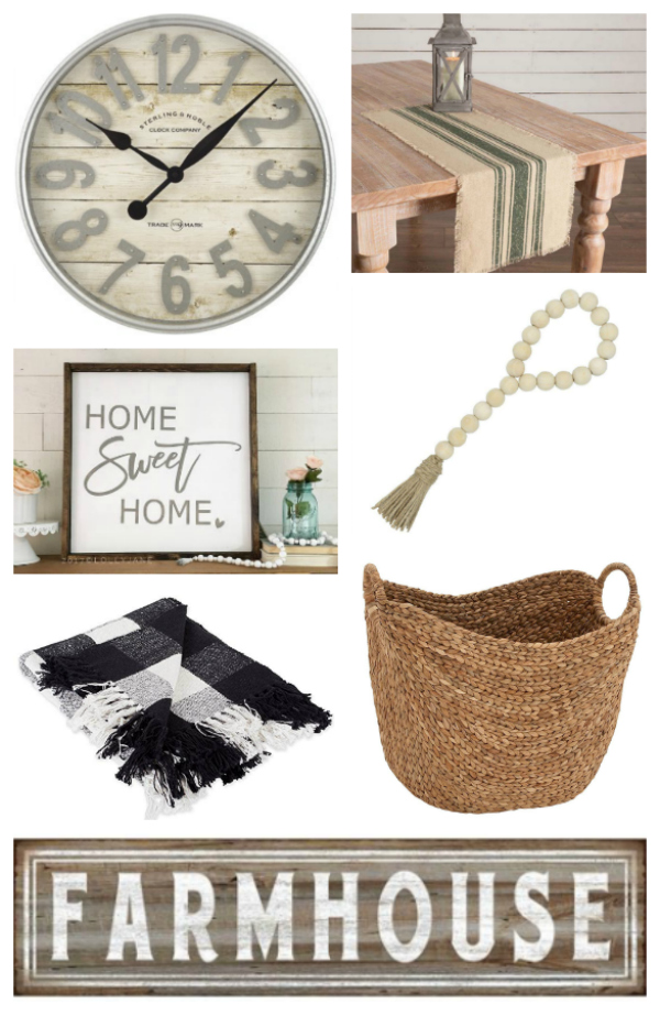 Farmhouse gifts for the Fixer Upper fans! Love these farm friendly gift ideas for the farmhouse style decorator! #farmhouse #farmhousestyle #farmhousegifts