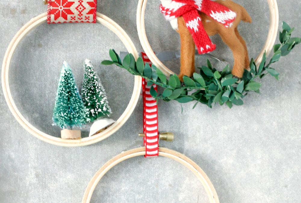 Easy embroidery hoop christmas ornaments  lolly jane Easy embroidery hoop christmas ornaments  lolly jane