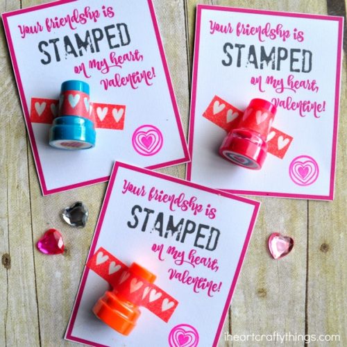 11 non candy Valentine ideas and printables - Lolly Jane