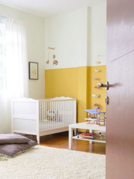 Mustard yellow 2024 nursery decor