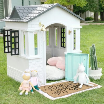 Little Tikes playhouse makeover