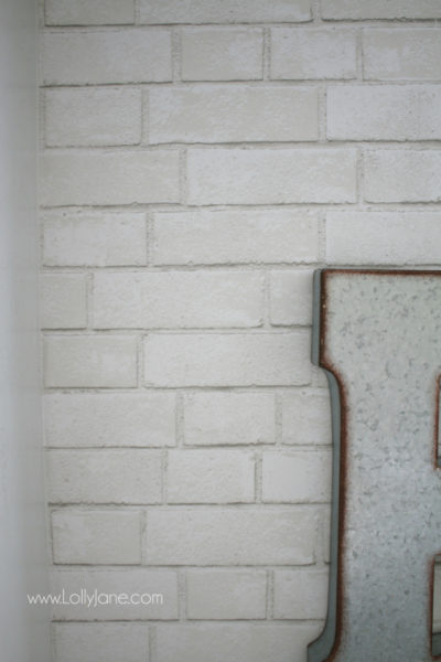 Peel and Stick Brick Wallpaper - Lolly Jane