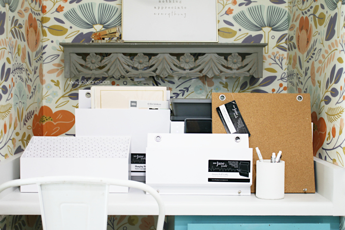 IDEAS ON DECORATING A HOME OFFICE DESK, by Girl Boss Boutique