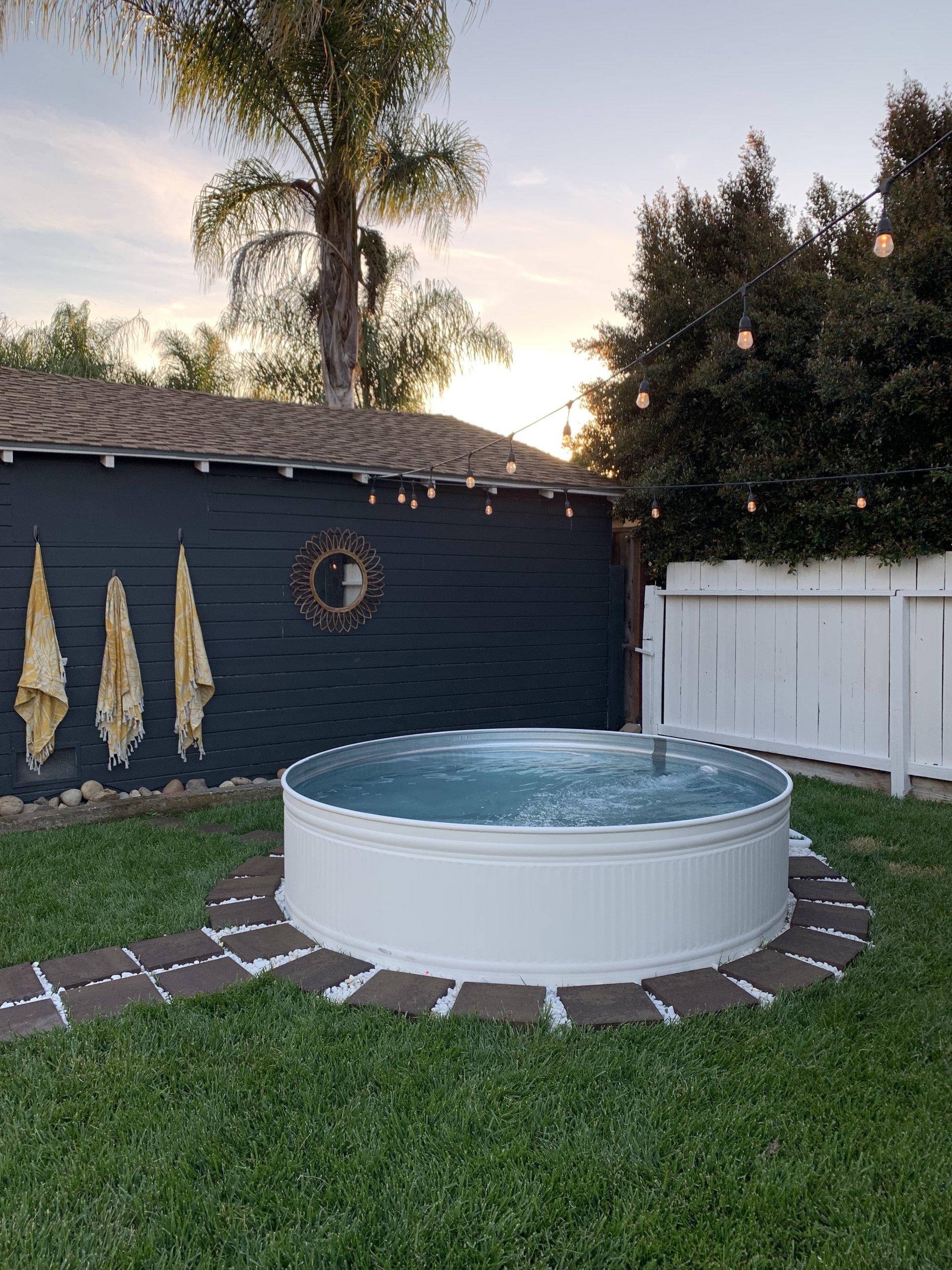 7 DIY Stock Tank Pool Ideas to Keep Cool! - Lolly Jane