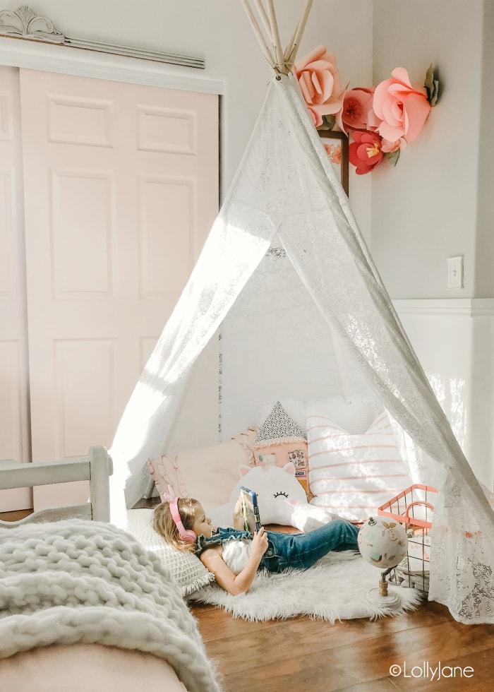 how to create a children’s reading nook