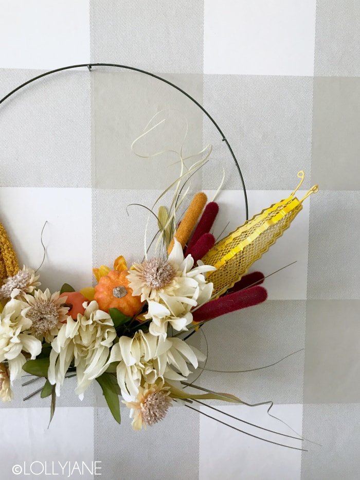 Floral Wreath to DIY – Just Hoops, Beads & Dried Flowers - Woodpeckers  Crafts