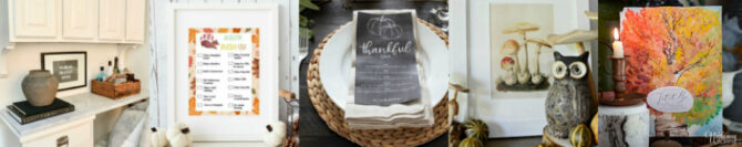 free printable fall recipe cards - Lolly Jane