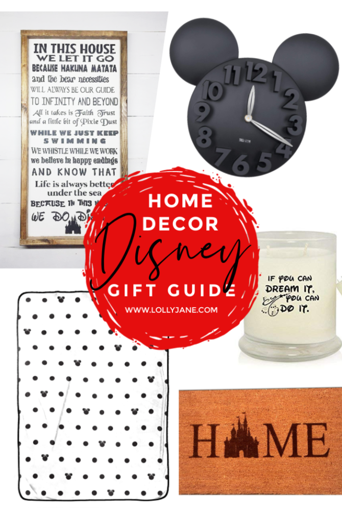 Best Gift Guide for The Disney Obsessed! - Lolly Jane