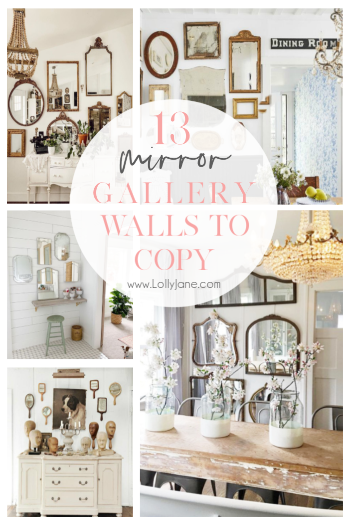 How to Create a Mirror Gallery Wall 