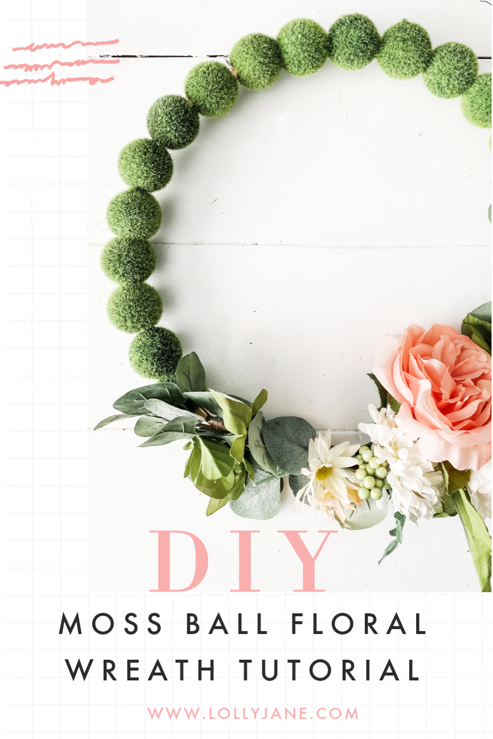 Moss Floral Wreath, Projects