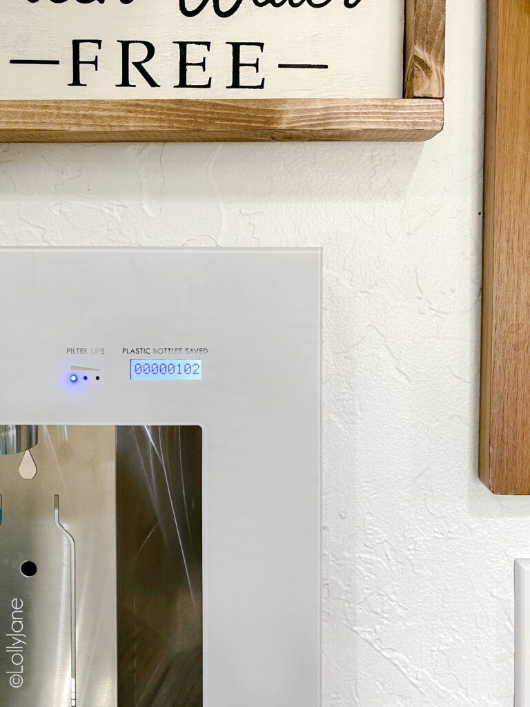 Your Kitchen Needs this BuiltIn Wall Water Dispenser Lolly Jane