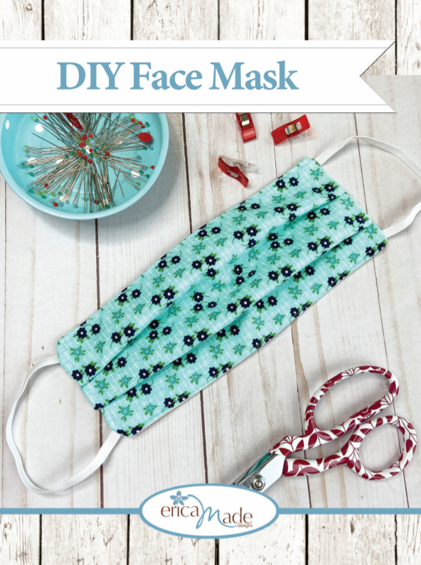 How to sew pleated medical face mask: a basic tutorial with elastic bands. #diyfacemask #howtosewmedicalfacemask #howtosewfacemask #medicalmaskdiy #diysewnfacemask