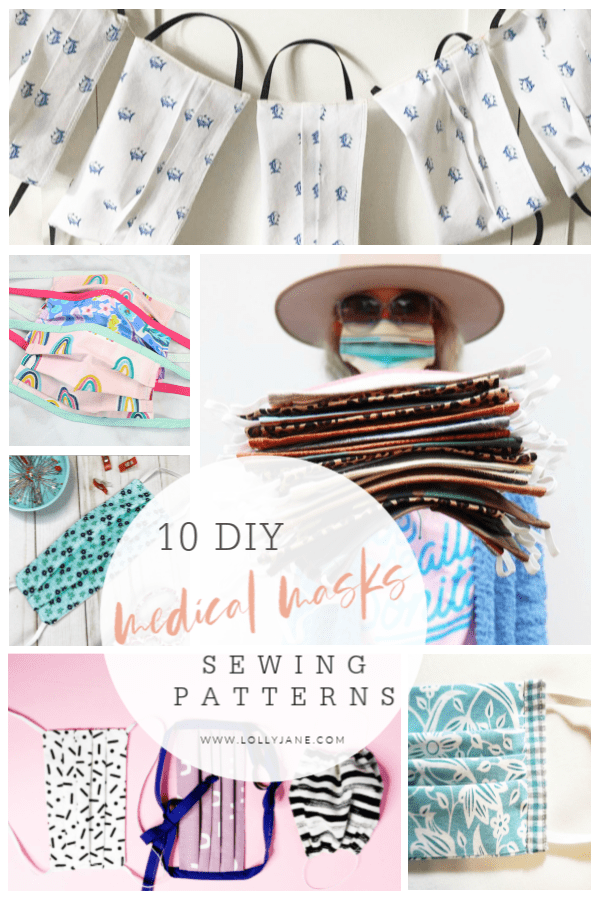 DIY: Medical Fabric Face Masks - Lolly Jane