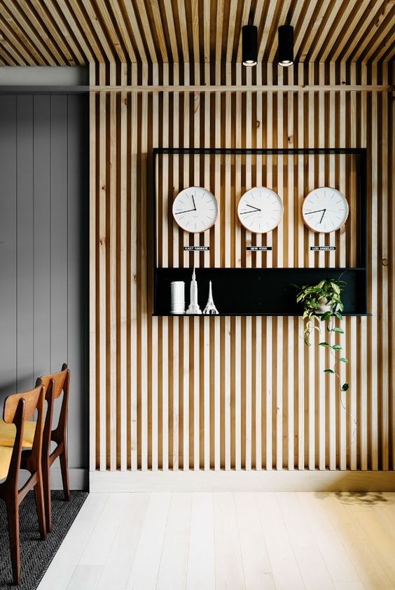 Diy Slat Walls Ideas To Make This Weekend Lolly Jane