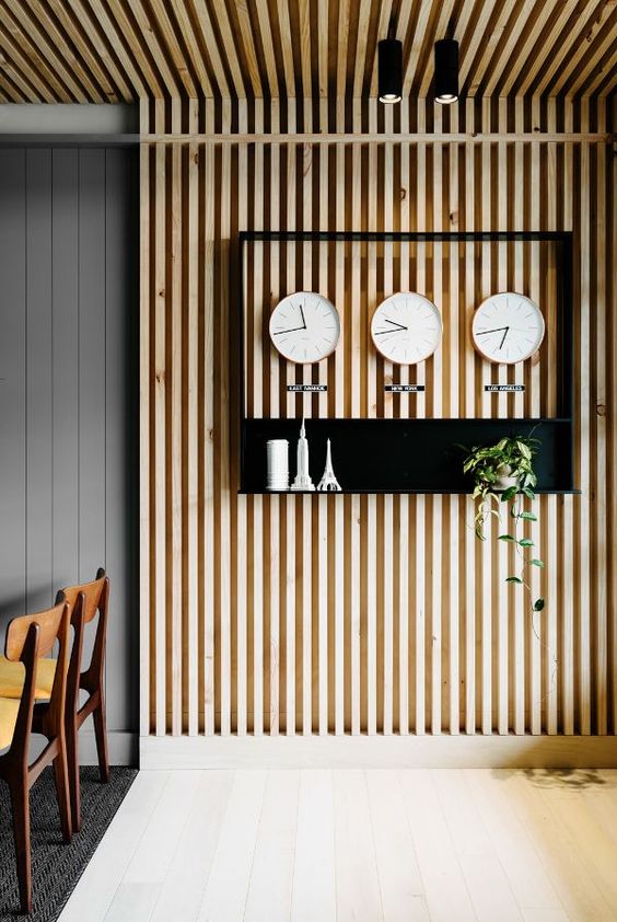 DIY Midcentury Modern Slat Wall Tutorial - Remington Avenue