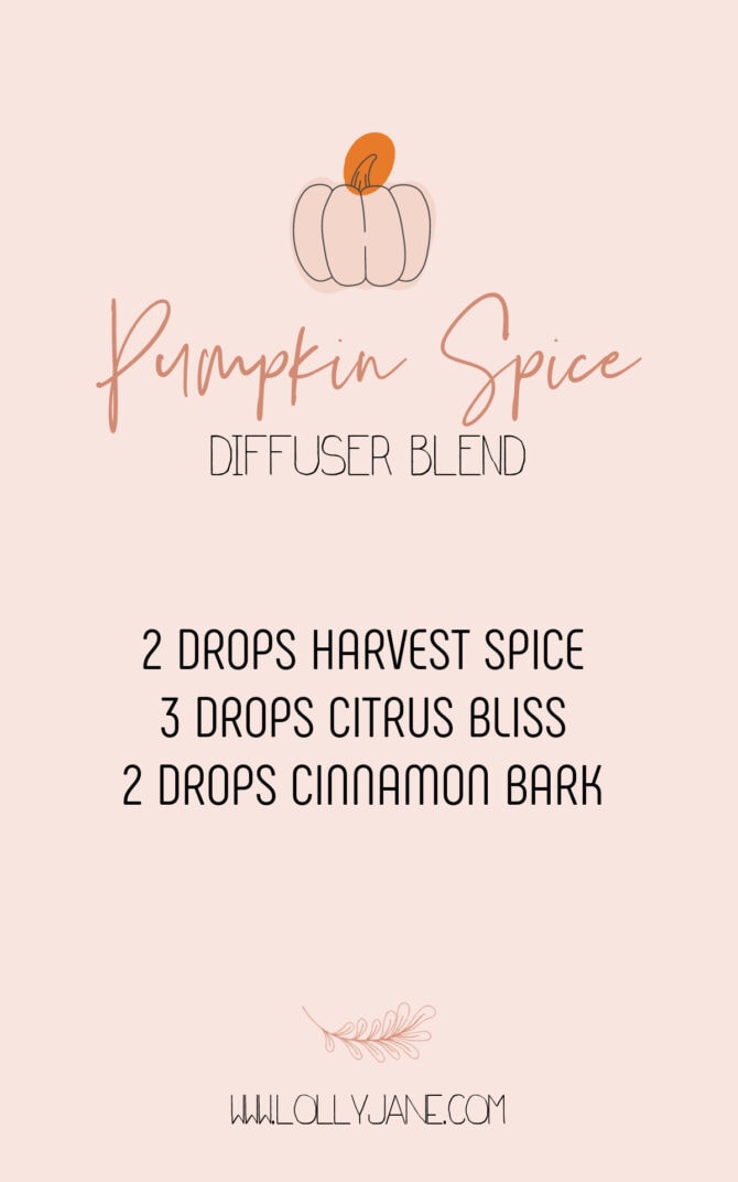 This Pumpkin Spice diffuser blend is the most invigorating scent for fall! It'll welcome the cozy season with a few drops! #pumpkinspice #pumpkinspiceessentialoils #pumpkinspiceessentiaoilblend #pumpkinspiceblendrecipe #pumpkinspiceblend #pumpkinspiceblendrecipes #fallblendrecipe #fallrecipeblend #doterrafallblend #doterra #doterrafallblends #fallrecipeblend #falldiffuserblend #falldiffuserblendrecipe