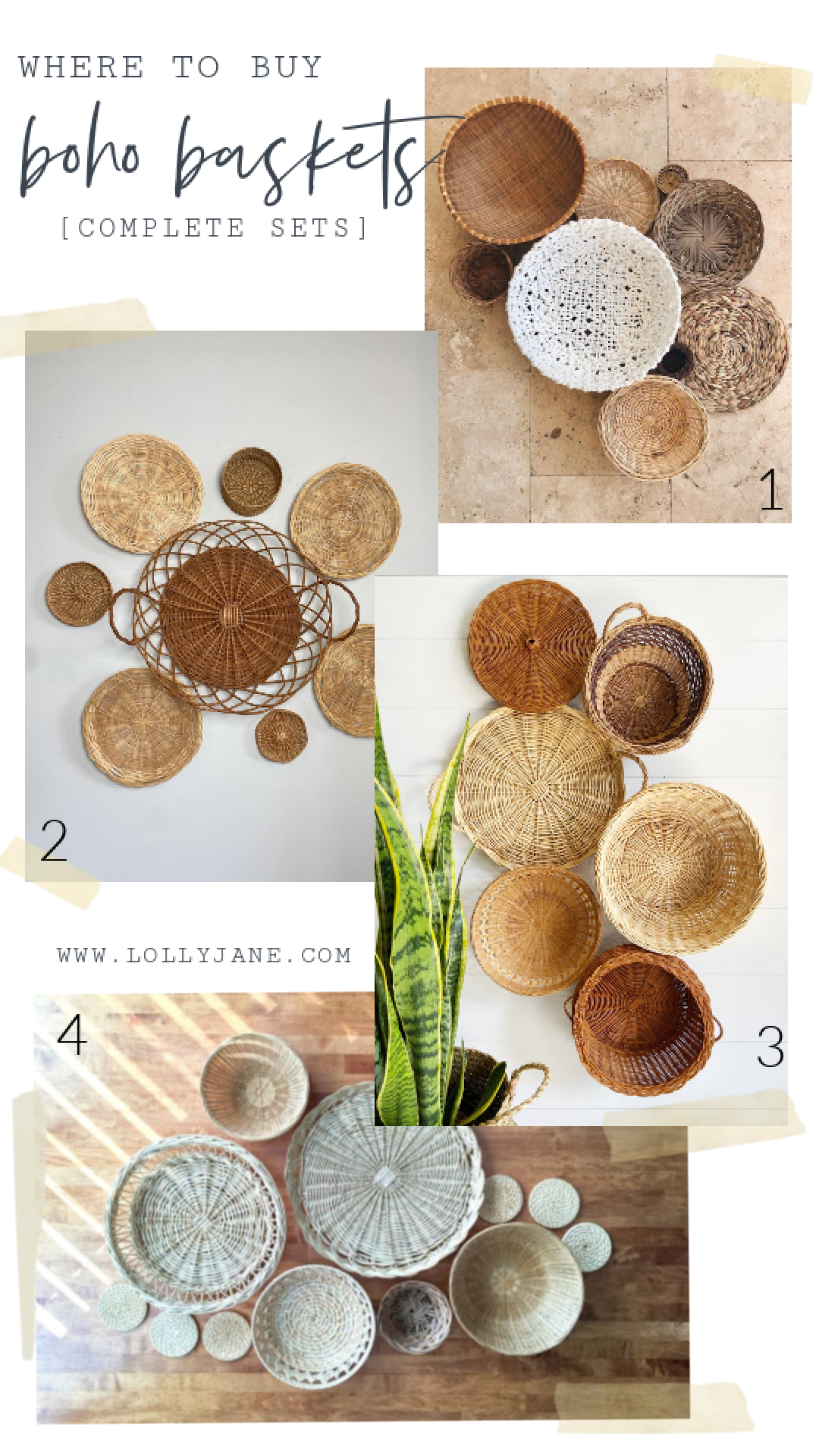 Easy DIY Boho Storage Basket - Make and Takes