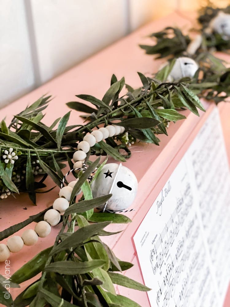 DIY Fall Wood Bead Garland - Lolly Jane