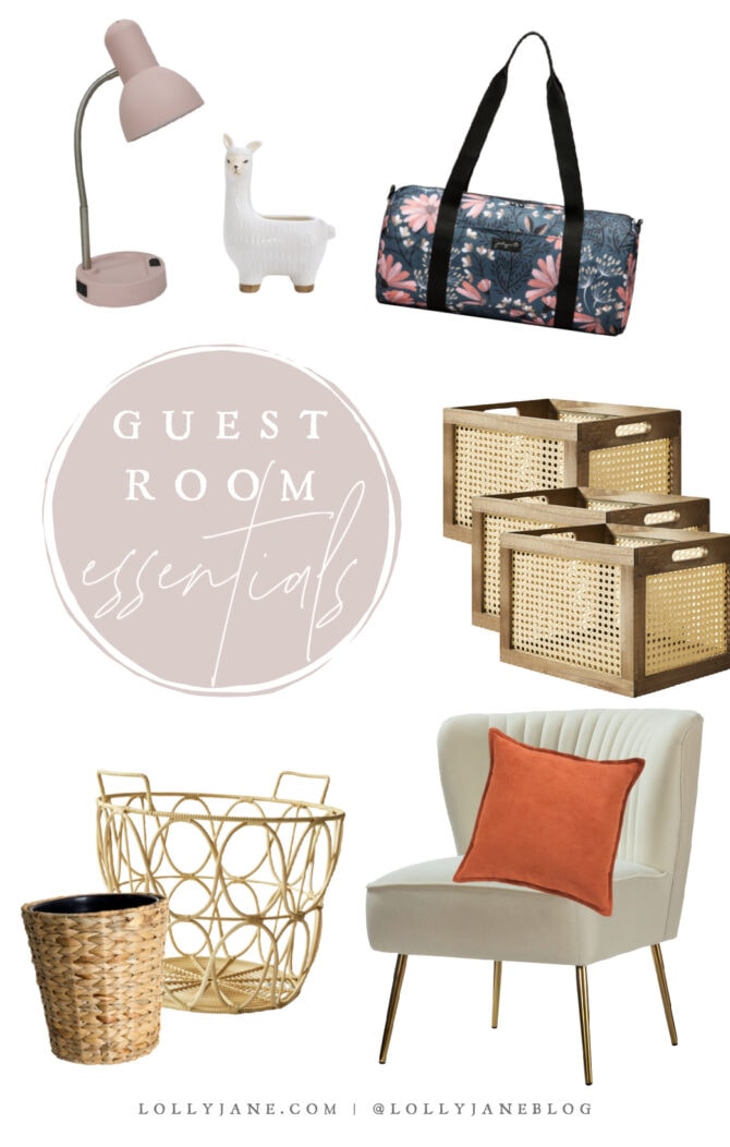 GUEST BEDROOM ESSENTIALS, guest room essentials list, guest room decor  ideas