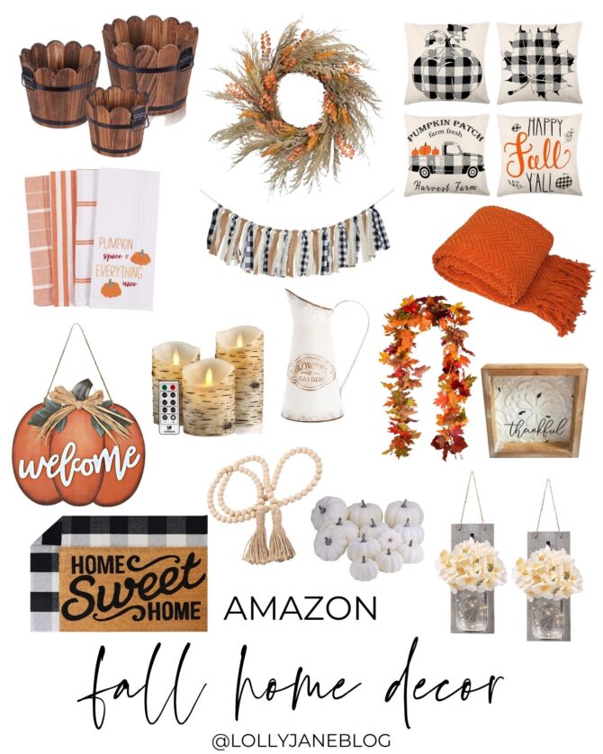 Amazon fall deals decor