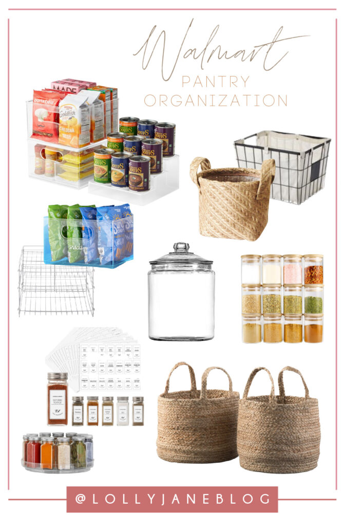 Get your organization fix at Walmart, loving the new Home Edit line especially!