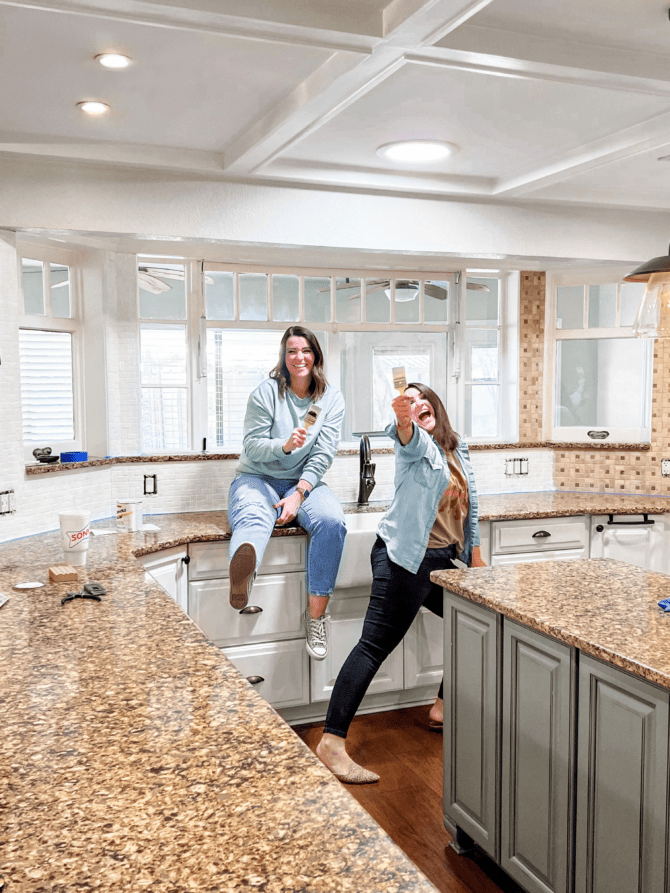 How To Paint A Tile Backsplash Lolly Jane