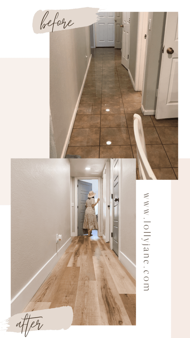 My Thoughts on Our New LVP Basement Flooring, Thrifty Decor Chick