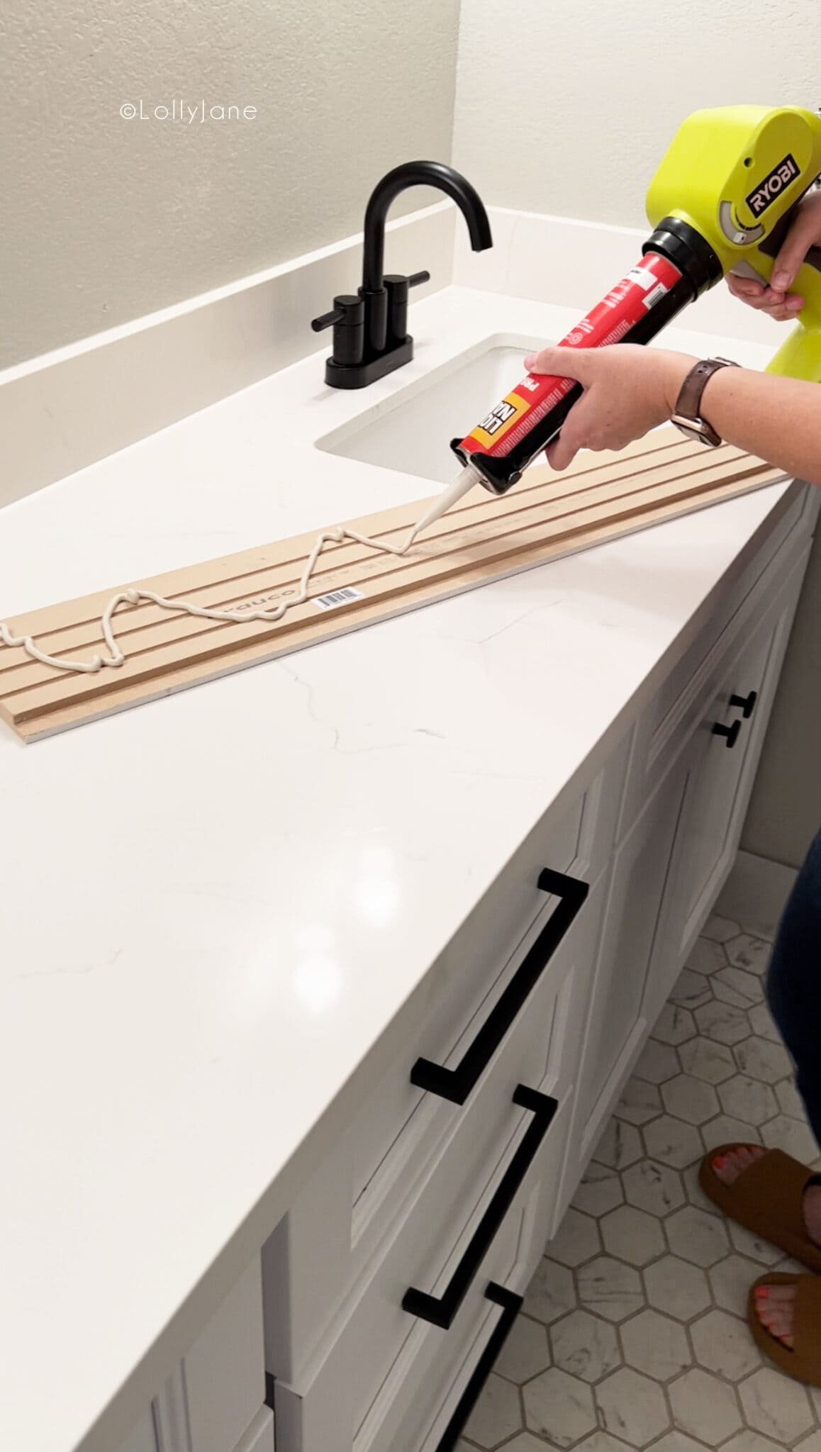 How to Install Vertical Shiplap Lolly Jane