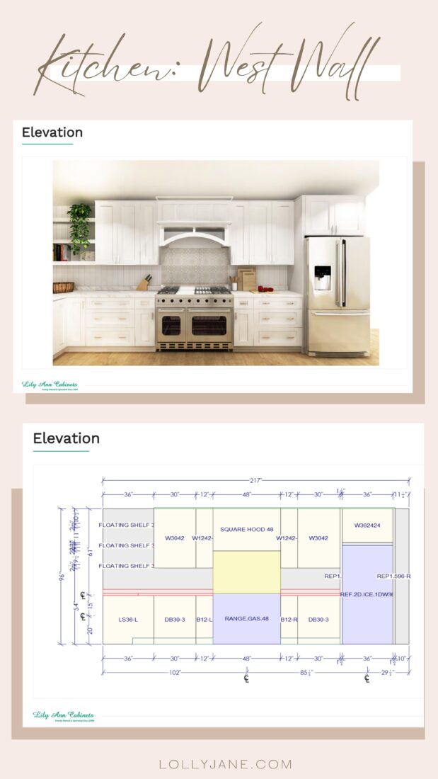 Lily Ann kitchen free 3D rendering! Love these free kitchen cabinet plans, so lifelike and accurate!