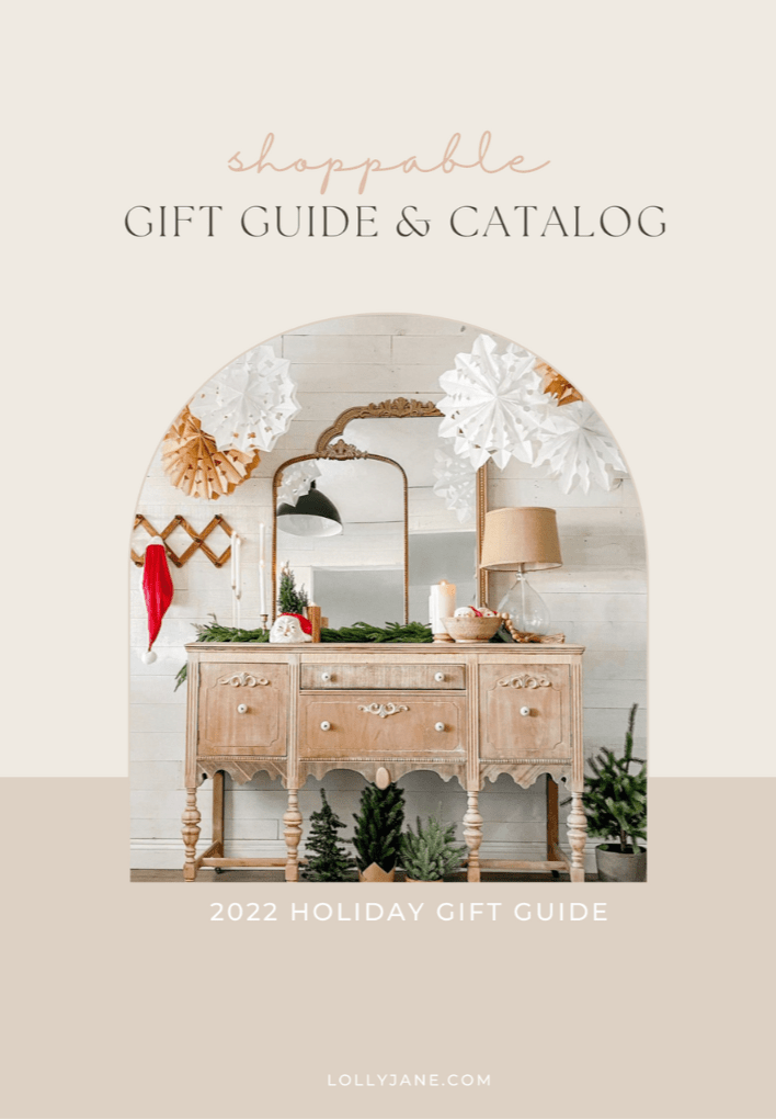 Check out our 2022 shoppable holiday gift guide! Check off every Christmas gift this year in one spot! There's something for everyone and you can check them all off in a matter of minutes! Just click to shop!