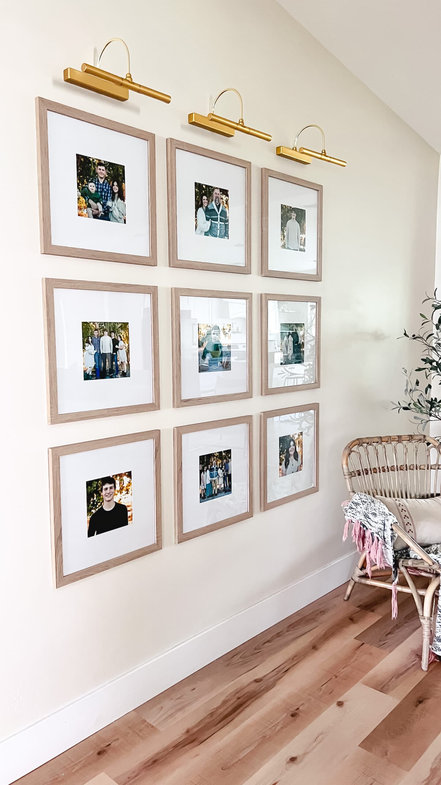 How To Hang a Grid Gallery Wall - Lolly Jane