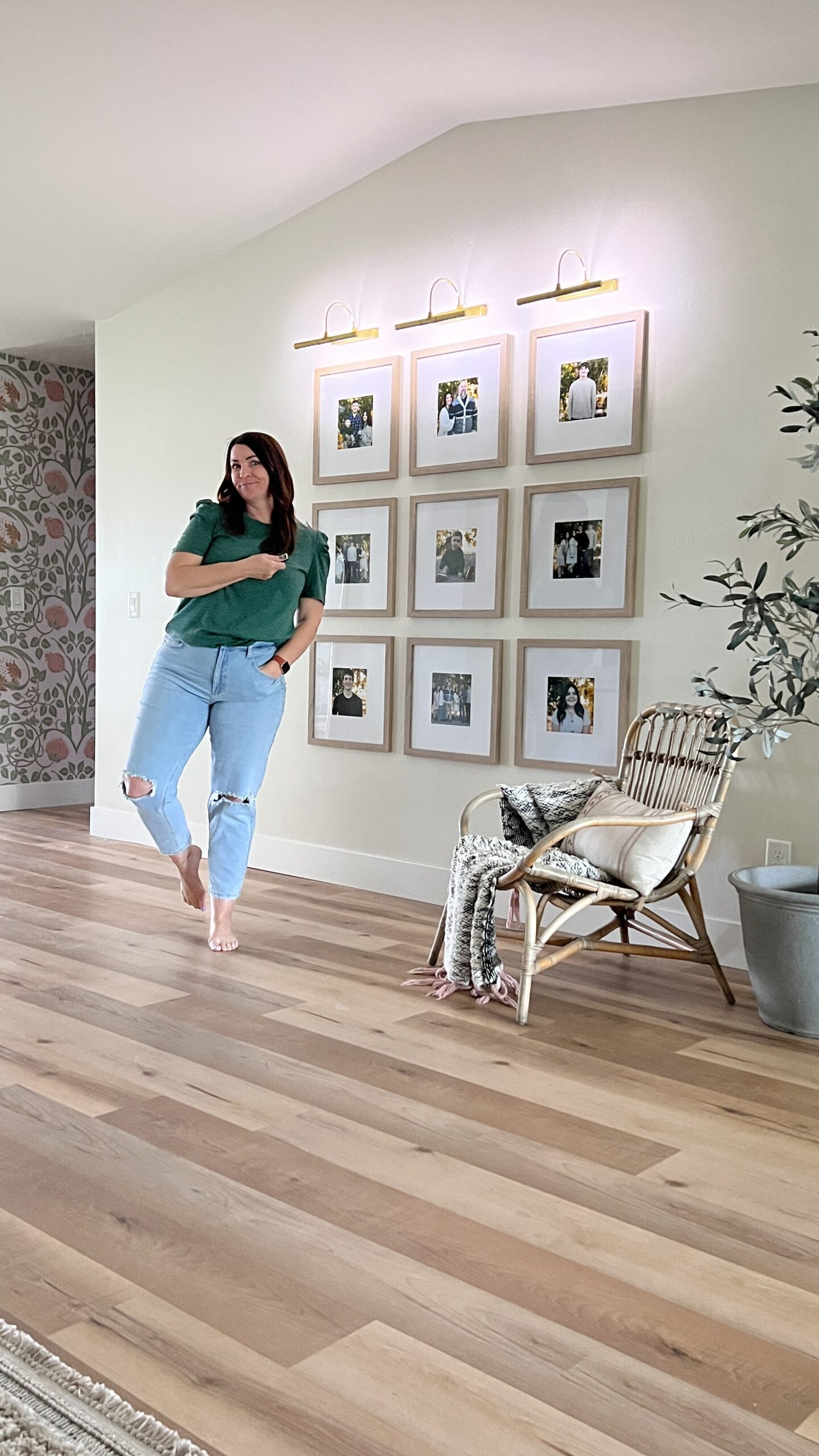 How To Hang a Grid Gallery Wall - Lolly Jane