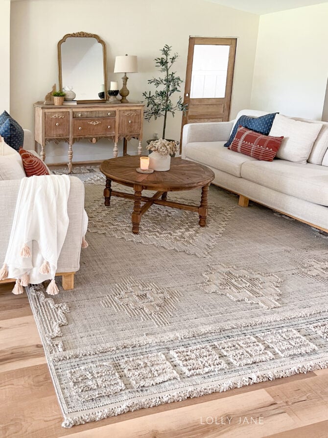 Transform your great room into a cozy haven with this fabulous area rug! 🏡✨ Whether you're a rug enthusiast or a newbie, this fluffy masterpiece is here to make your space feel like a warm and welcoming hug. Dive into a world of comfort and style – who knew decorating could be this much fun? Grab a cup of hot cocoa, sink your toes into this luxurious rug, and let the decorating adventure begin! 🛋️💫
